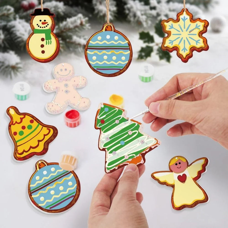 Contenu du coffret Coffret "Petites Mains" – Décorations de Noël