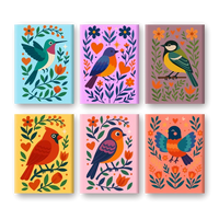 Coffret "Piou-piou" – 6 peintures par numéro