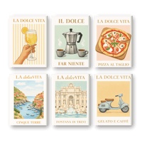 Coffret "Bella Italia" – 6 peintures par numéro