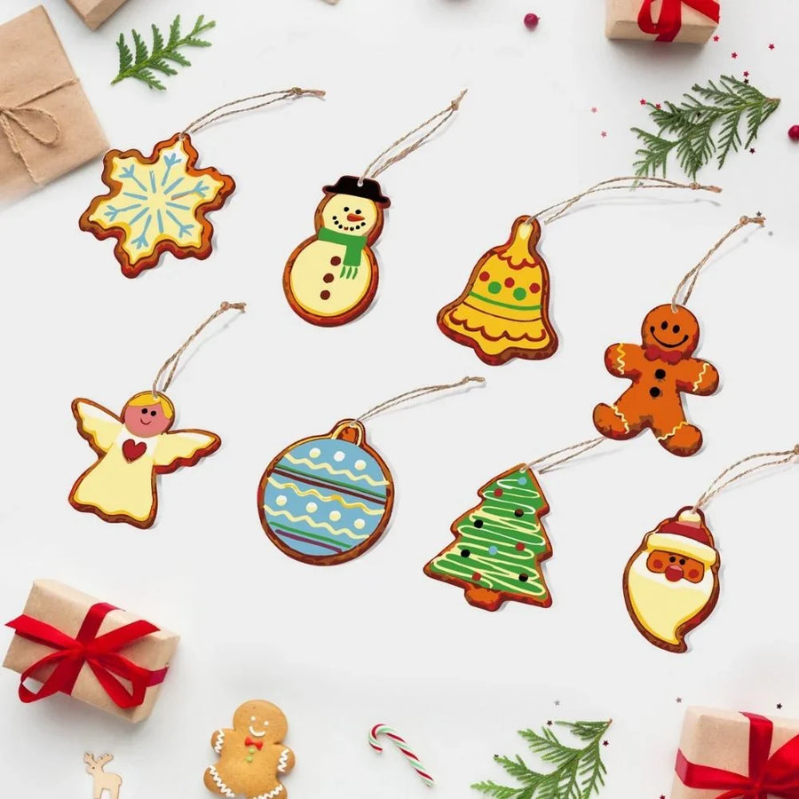 Coffret "Petites Mains" – Décorations de Noël terminé