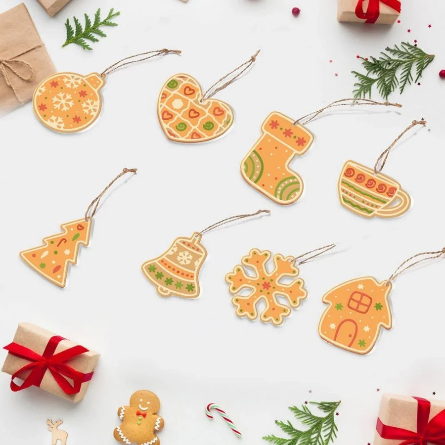 Coffret "Souvenirs du Chalet" – Décorations de Noël terminé