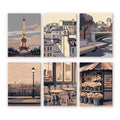 Coffret "Balade à Paris" – 6 peintures par numéro