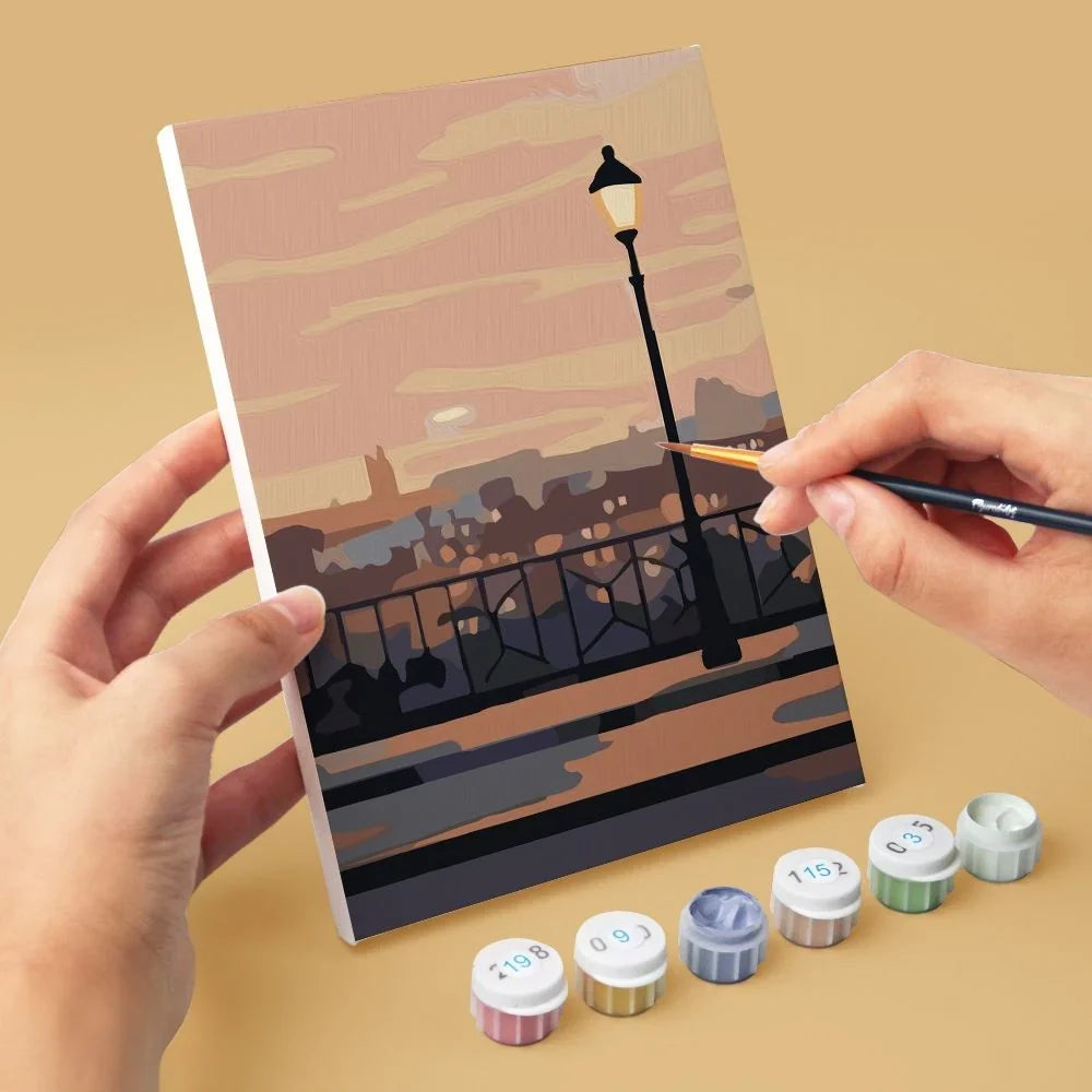 Coffret "Balade à Paris" – 6 peintures par numéro