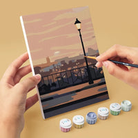 Coffret "Balade à Paris" – 6 peintures par numéro
