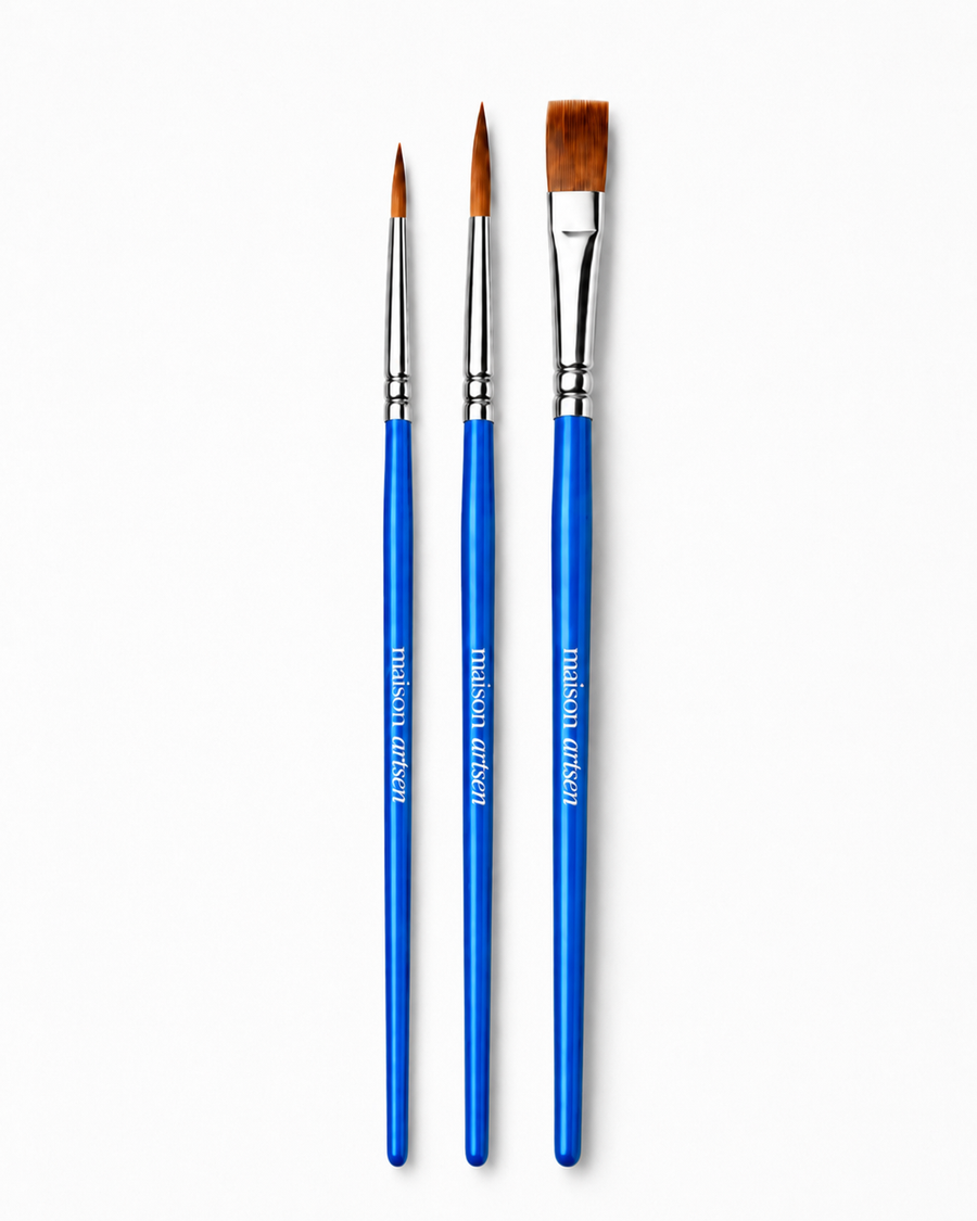 Pack de 3 pinceaux