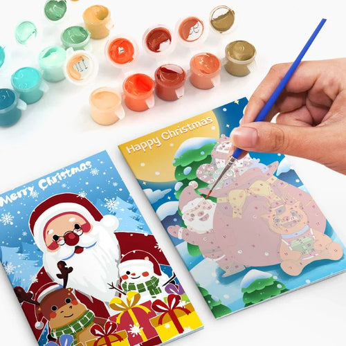 Cartes de Noël à Peindre – Série 2
