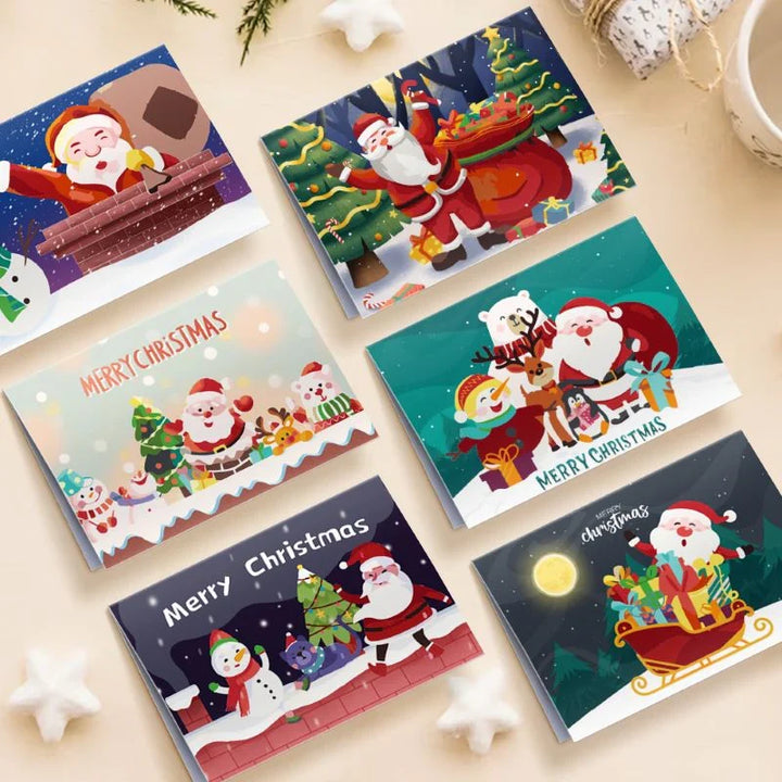 Cartes de Noël à Peindre – Série 4