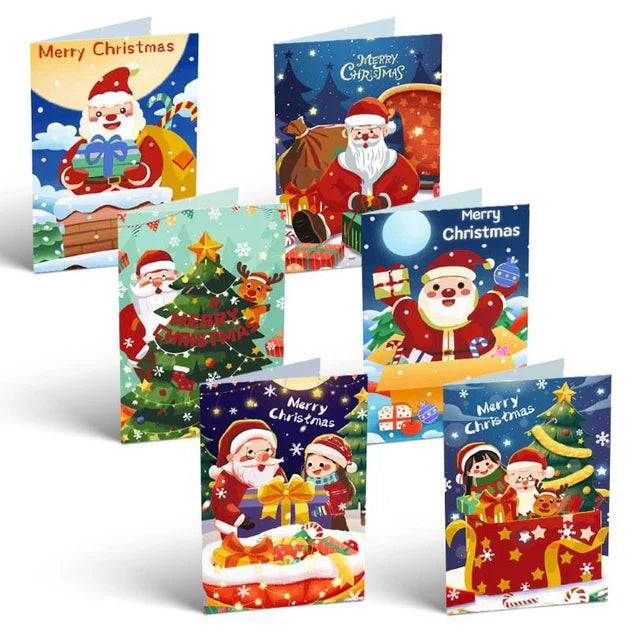 Cartes de Noël à Peindre – Série 5