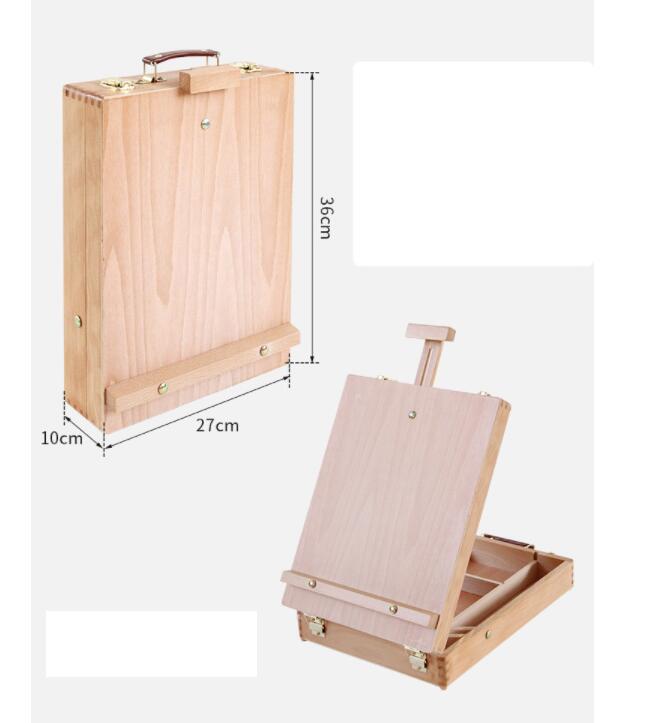 Chevalet de table avec rangement – Bois