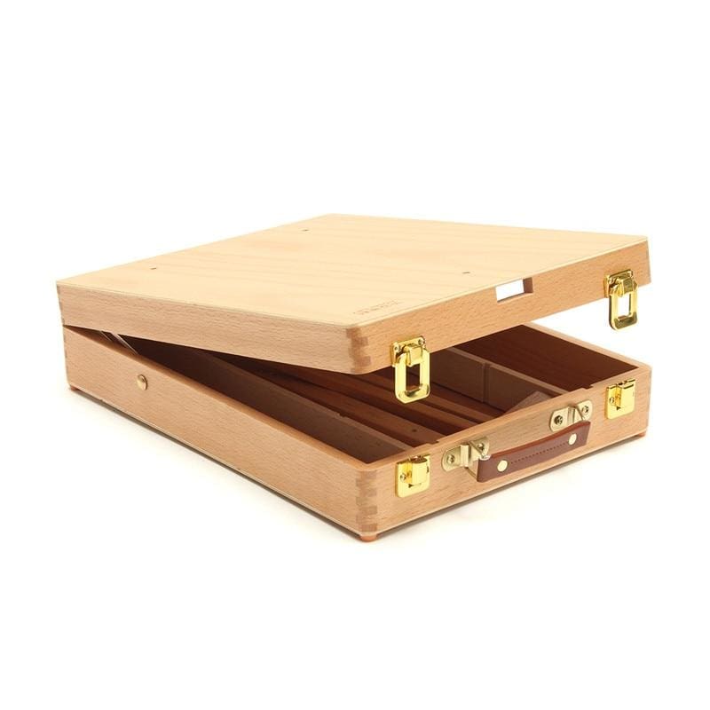 Chevalet de table avec rangement – Bois