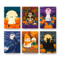 Coffret "Halloween Approche" – 6 peintures par numéro