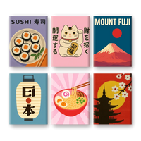 Coffret "Kawaii" – 6 peintures par numéro