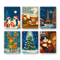 Coffret "Magie de Noël" – 6 peintures par numéro
