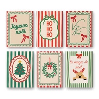 Coffret "Vive Noël" – 6 peintures par numéro