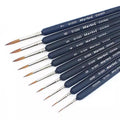 Lot de 10 pinceaux premium – Tailles & formes variées