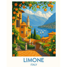 Citrons Dolce Vita | Peinture par numéro 30×40 cm
