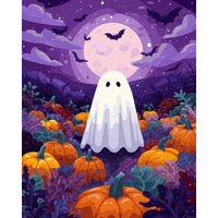 Fantôme Minuit | Peinture par numéro 30×40 cm
