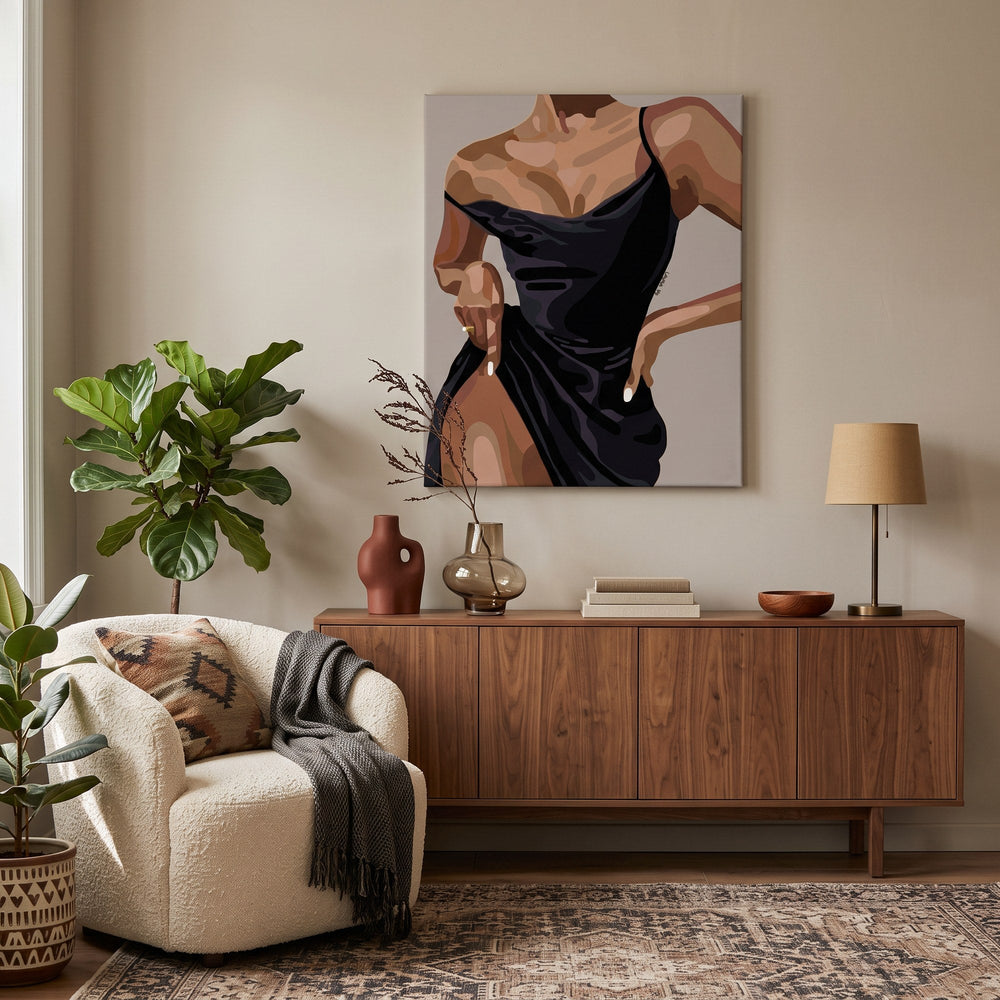 Femme Élégante | Peinture par numéro 30×40 cm