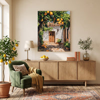 Jardin de citrons | Peinture par numéro 30×40 cm