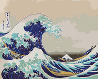 La grande vague de Kanagawa | Peinture par numéro 30×40 cm
