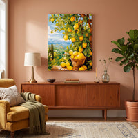 Récolte de citrons | Peinture par numéro 30×40 cm